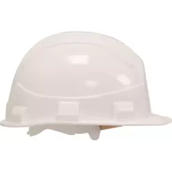 Casque de chantier blanc