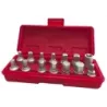 Embout de vidange 3/8" - coffret de 14 pcs