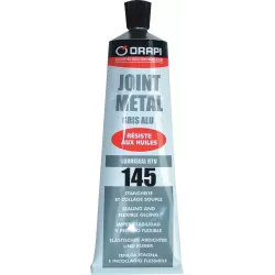 Joint gris métal tous carters - tube de 100ml