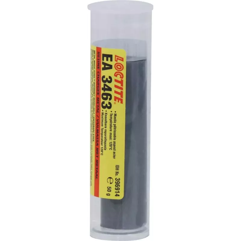 Mastic de réparation sur tous supports acier EA 3463 - blister 1 bâtonnet de 50g