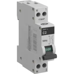 Disjonteur 3KA 1 module PH+N