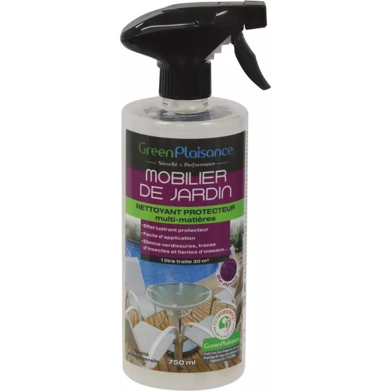 Nettoyant/protecteur mobilier de jardin alu et PVC Nettoyant/protecteur mobilier de jardin alu et PVC