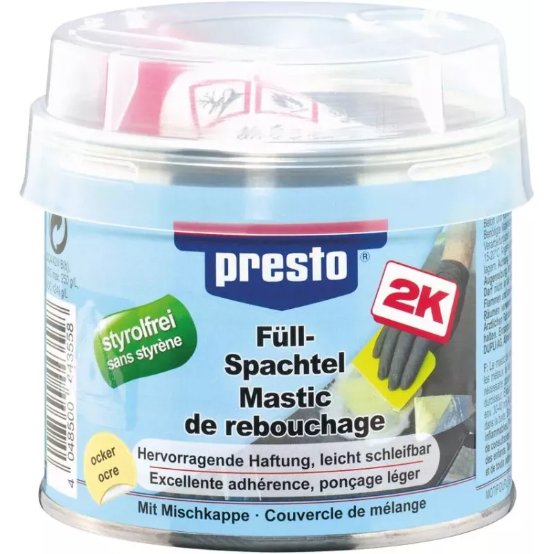 Mastic universel avec tube durcisseur