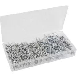 Rivet aluminium de 3,5/5mm - coffret de 500 pcs