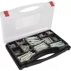 Goupilles fendues  de 2,5 à 8mm- coffret de 510 pcs