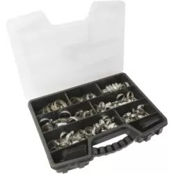 Collier à crémaillère acier inox 304 9mm de 8 à 50mm - coffret de 100 pcs