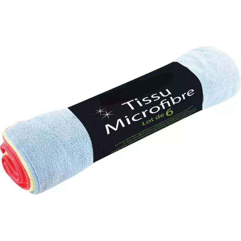 Microfibre 400x300mm - lot de 6 pcs