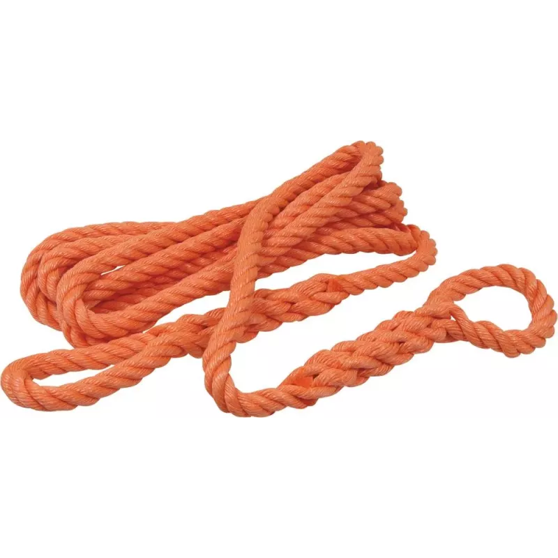 Corde de traction 2 boucles 6m 6T