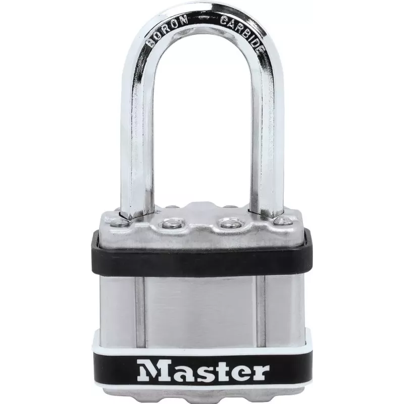 Cadenas marine acier inox 44mm 4 clés - blister