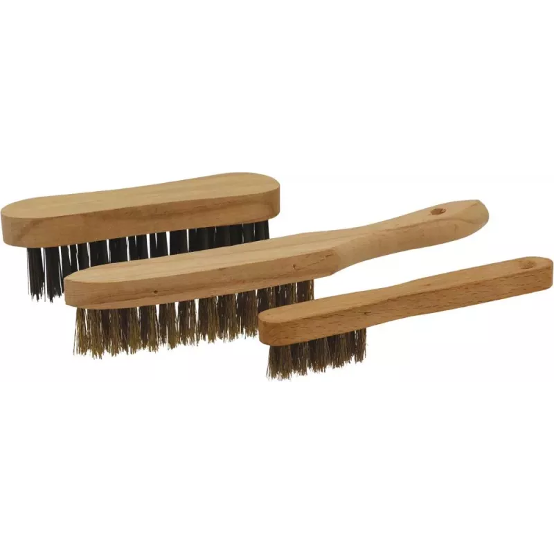 Brosse métallique - lot de 3 pcs