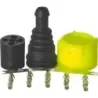 Connecteur de branchement jaune pour lanterne gauche - blister