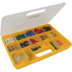 Fusible enfichable mini/standard  assortiment - coffret de 311 pcs