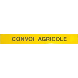 Panneau convoi agricole rigide