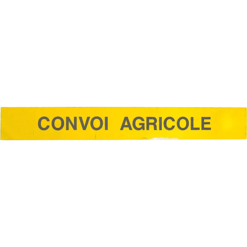 Panneau convoi agricole rigide