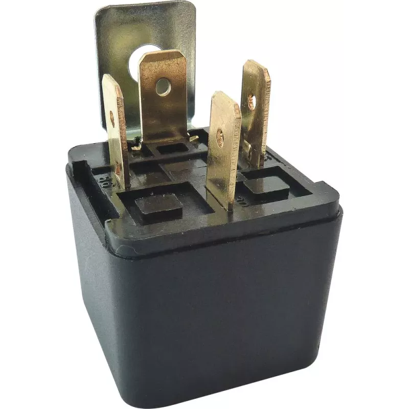 Relais 4 bornes 30A 12V - blister Relais 4 bornes 30A 12V - blister
