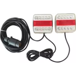 Kit de signalisation arrière LED 12V magnétique