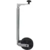 Roue jockey jante PVC 35mm course de 230mm 80kg