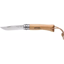 Couteau Opinel "Baroudeur" Origine avec lien en cuir