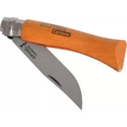 Couteau Opinel avec lame en acier carbone et bague de sécurité