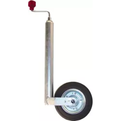 Roue jockey jante acier 48mm course de 250mm 150kg