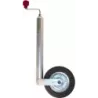 Roue jockey jante acier 48mm course de 250mm 150kg