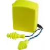 Bouchon anti-bruit réutilisable avec cordelette SNR 30dB - 50 boîtes avec 1 paire