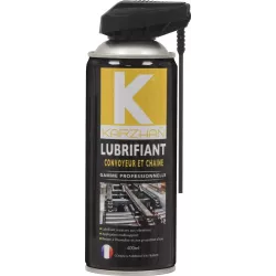 Lubrifiant chaîne et convoyeur avec tête 2 jets - aérosol 400ml