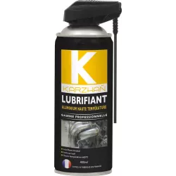 Lubrifiant aluminium haute température 600°C avec tête 2 jets - aérosol 400ml