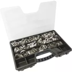 Collier à crémaillère acier inox 316 12mm de 8 à 50mm - coffret de 175 pcs