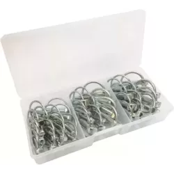 Goupilles clips  8/10/11mm - coffret de 40 pcs