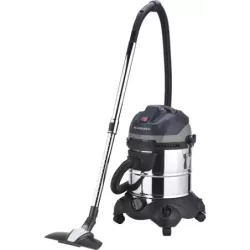 Aspirateur eau et poussière 20L 230V  1200W cuve métallique/décolmatage/souffleur