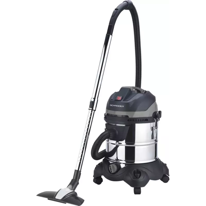 Aspirateur eau et poussière 20L 230V  1200W cuve métallique/décolmatage/souffleur