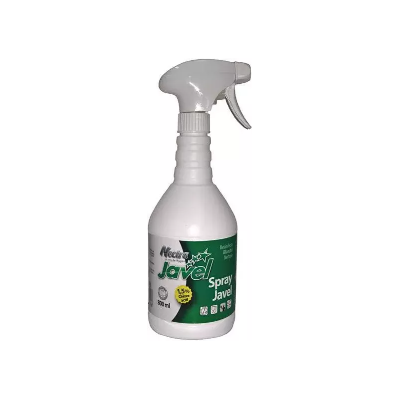 Spray javel 1,5% - flacon spray de 800ml