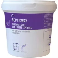 Biotraitement des fosses septiques - pot de 1kg