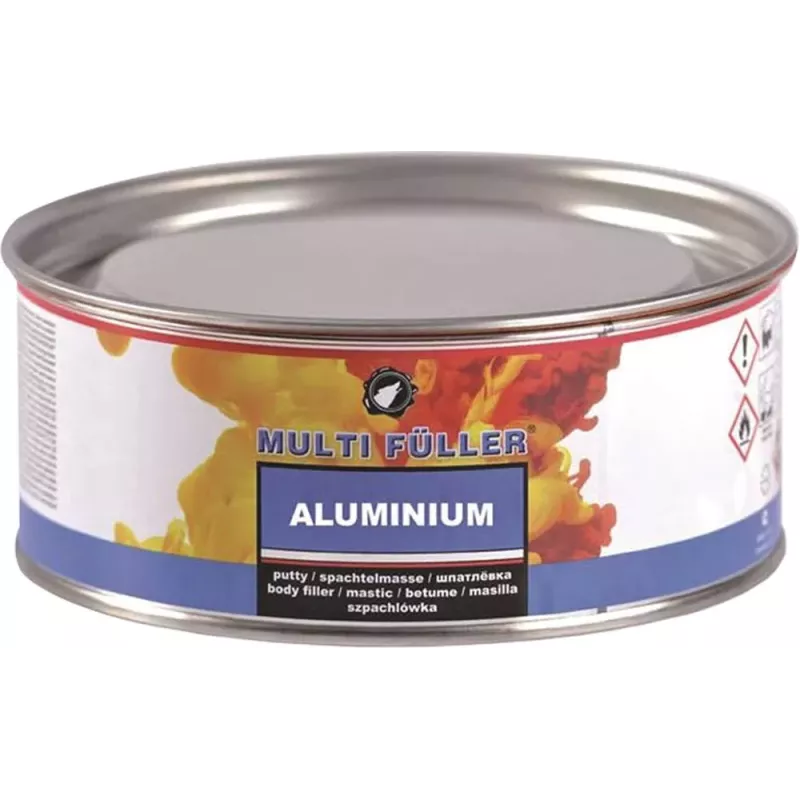 Mastic polyester aluminium - pot de 1,8kg