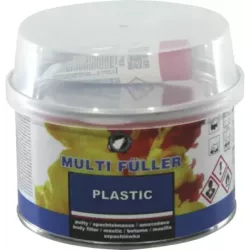 Mastic polyester de réparation pour plastique - pot de 0,4kg