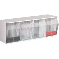 Module de rangement 4 tiroirs basculants 600x168x206mm