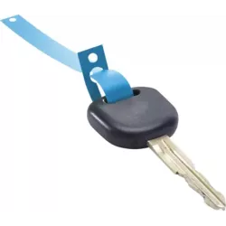 Porte-clés plastique à jeter - rouleau de 1000 pcs