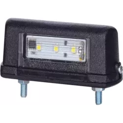 Feu éclaireur de plaque LED 12/24V entraxe 52,5mm