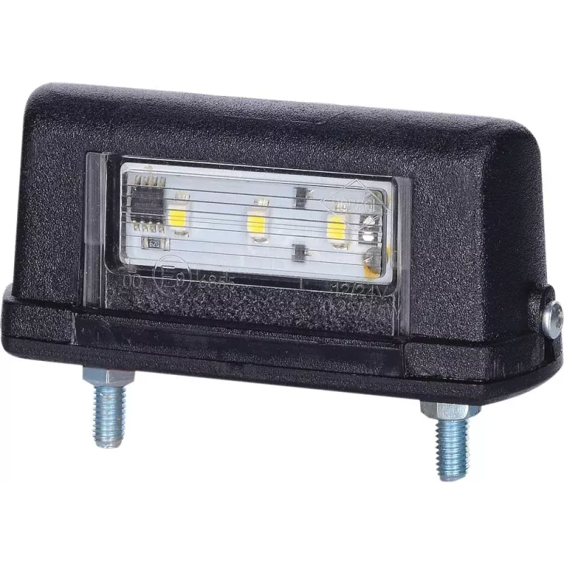 Feu éclaireur de plaque LED 12/24V entraxe 52,5mm