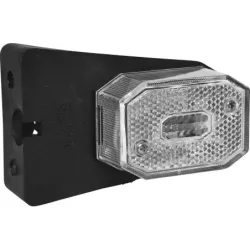 Feu de position LED 12V blanc sur languette