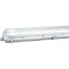 Boîtier étanche LED 1200mm + 2 tubes T8 2x18W 3600 lumens 4000K