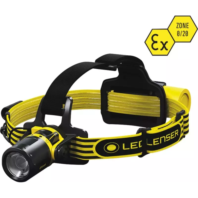 Lampe frontale LED 180 lumens à piles ATEX zone 0