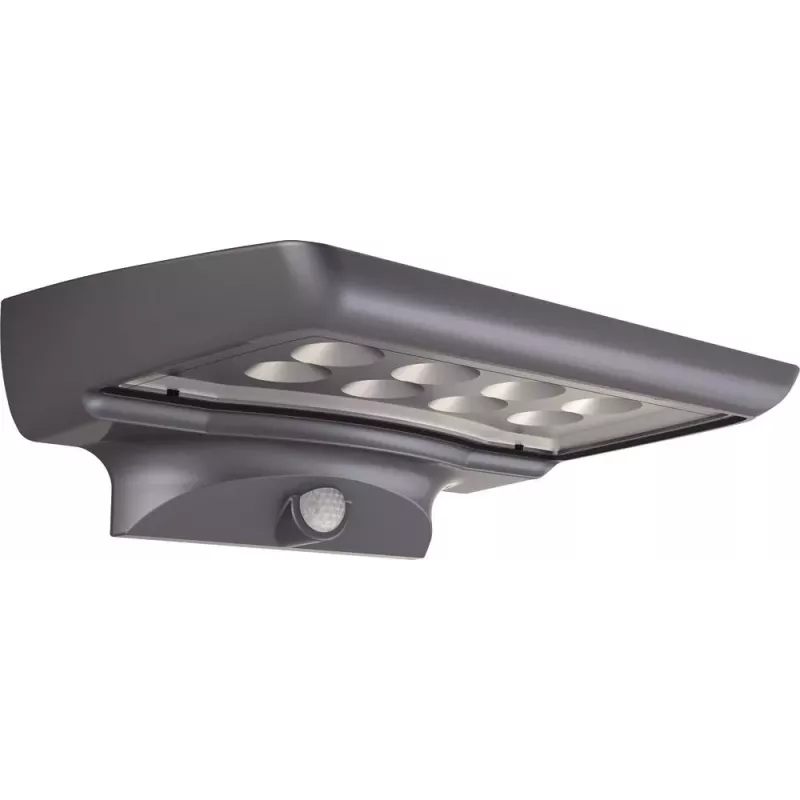 Projecteur LED SMD solaire 300 lumens avec détecteur