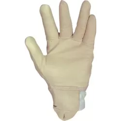 Gants de maîtrise tout cuir fleur de bovin avec protège artère