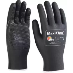 Gants de manutention 100% enduit nitrile