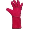 Gants de soudeur cuir doublé manchette 160mm