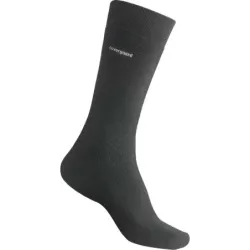 Chaussettes en fibre Thermolite (85%) et spandex (15%) noire