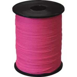 Tresse polypropylène rose fluo - bobine