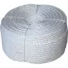 Cordage polypropylène blanc - couronne de 100m